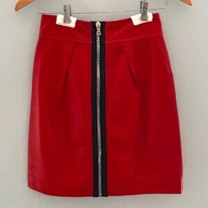 3.1 Phillip Lim Leather Skirt - Size 2